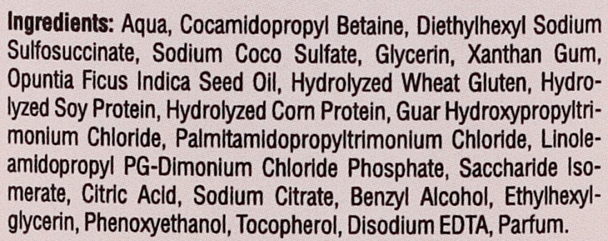 Шампунь с органическим маслом опунции - GlySkinCare Organic Opuntia Oil Shampoo — фото N3