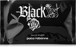 Paco Rabanne Black XS - Туалетная вода (пробник) — фото N1