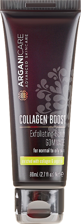 Скраб для лица - Arganicare Collagen Boost Exfoliating Scrub — фото N2