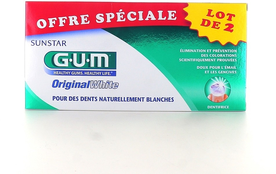 Зубная паста - G.U.M Original White Toothpaste — фото N1