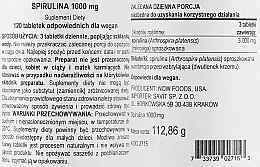 Природна добавка "Спіруліна" 1000 мг у таблетках - Now Foods Certified Organic Spirulina Tablets — фото N2