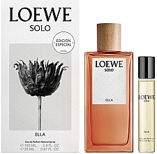 Loewe Solo Loewe Ella - Набор (edp/100ml + edp/20ml) — фото N1