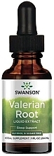 Парфумерія, косметика Трав'яна добавка "Екстракт кореня трави валеріани" - Swanson Valerian Root Liquid Extract
