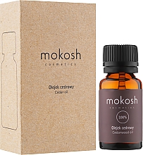 Масло косметическое "Кедр" - Mokosh Cosmetics Cedarwood Oil — фото N3