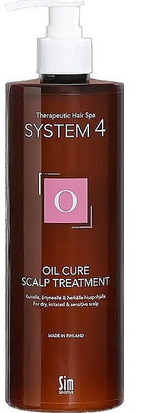 Пілінгова маска "О" для очищення шкіри голови - Sim Sensitive System 4 Oil Cure Scalp Treatment — фото N3