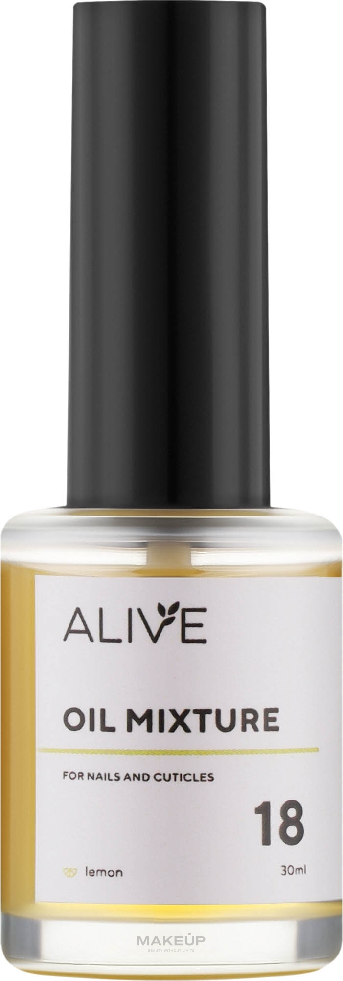 Масляная смесь для ногтей и кутикулы - ALIVE Cosmetics Oil Mixture 18 — фото 15ml
