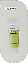 Парфумерія, косметика Пінка для обличчя із содою - Manyo Factory Cleansing Soda Foam (пробник)