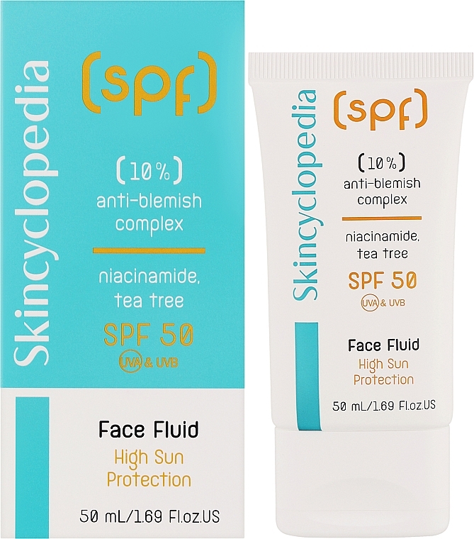 Флюид для лица от высыпаний - Skincyclopedia Face Fluid SPF50 — фото N2