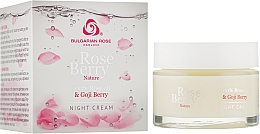 Парфумерія, косметика Нічний крем для обличчя - Bulgarska Rosa Rose Berry Nature Night Cream