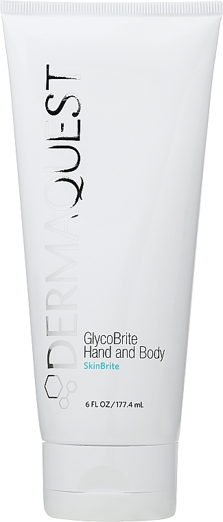 Осветляющий крем для рук и тела - Dermaquest Skin Brite Glycobrite Hand And Body — фото N1