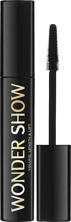 Тушь для ресниц - Eveline Cosmetics Wonder Show Volume, Length & Lift Mascara — фото N1