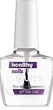 Парфумерія, косметика Гель-ефект закріплювач - Quiss Healthy Nails №20 Gel Top Coat