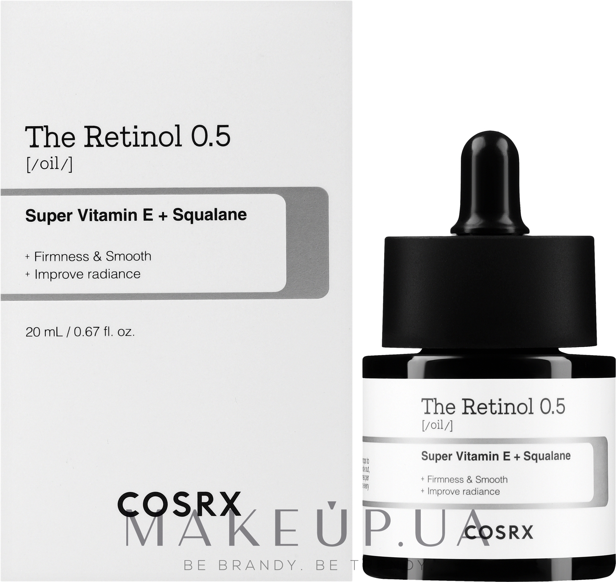 Олія для обличчя з ретинолом - Cosrx The Retinol 0.5 Oil — фото 20ml