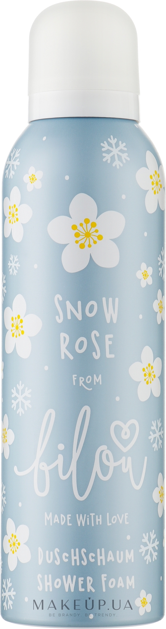 Пінка для душу  - Bilou Snow Rose Shower Foam — фото 200ml