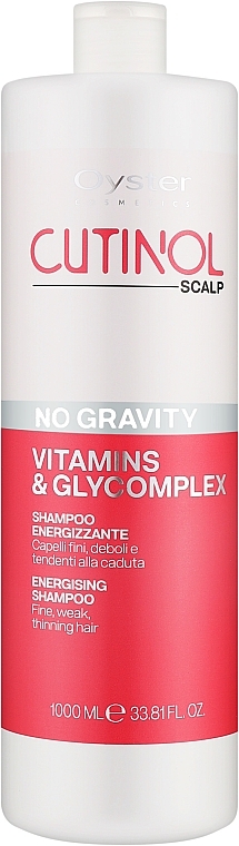 Відновлювальний шампунь для волосся - Oyster Cosmetics Cutinol Scalp No Gravity Energizing Shampoo — фото N1