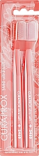 Духи, Парфюмерия, косметика Набор зубных щеток "Ultra Soft Coral Edition", оранжевая и розовая - Curaprox