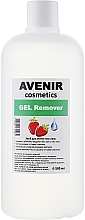 УЦІНКА Рідина для зняття гель-лаку "Полуниця" - Avenir Cosmetics Gel Remover * — фото N3