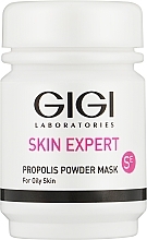 Парфумерія, косметика Антисептична прополісна пудра для жирної шкіри - Gigi Skin Expert Propolis Powder Mask