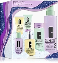 Набор, 6 продуктов - Clinique Great Skin Everywhere: For Dry Combination Skin — фото N1