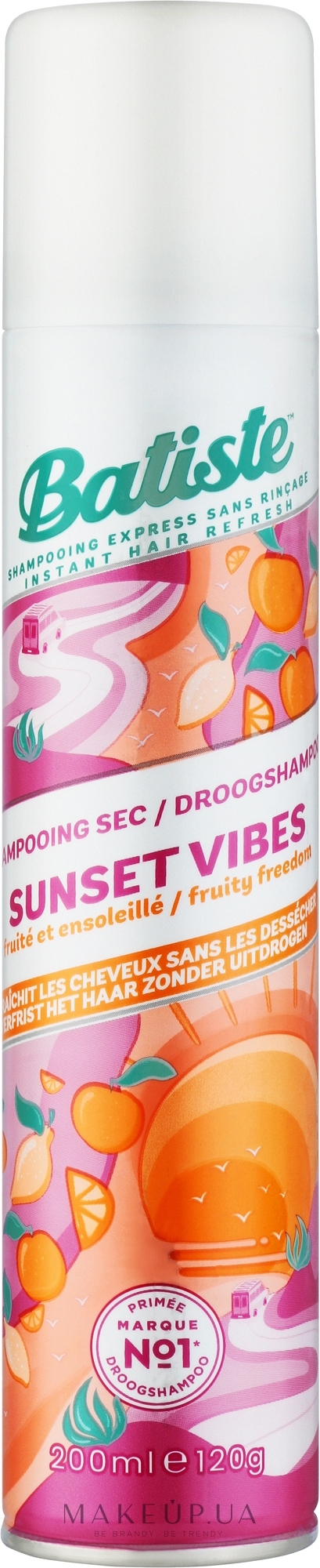 Сухий шампунь - Batiste Sunset Vibes Dry Shampoo — фото 200ml