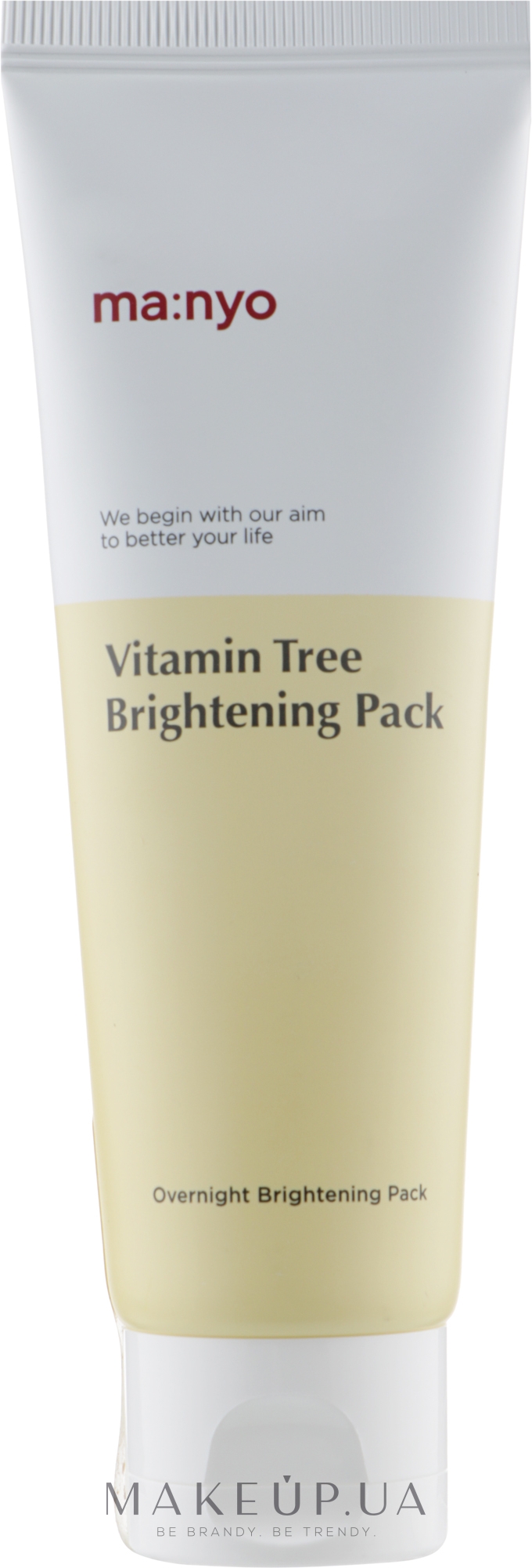 Маска с витаминами и медом - Manyo Factory Vitamin Tree Brightening Pack (туба) — фото 75ml