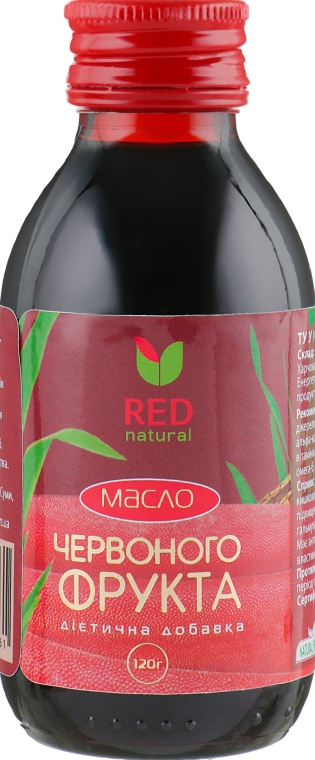 Дієтична добавка "Масло червоного фрукта" - Red Natural — фото N3