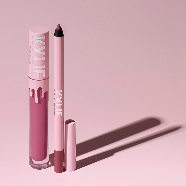 Набор - Kylie Cosmetics Velvet Lip Kit (lipstick/3ml + lip/pencil/1.1g) — фото N14