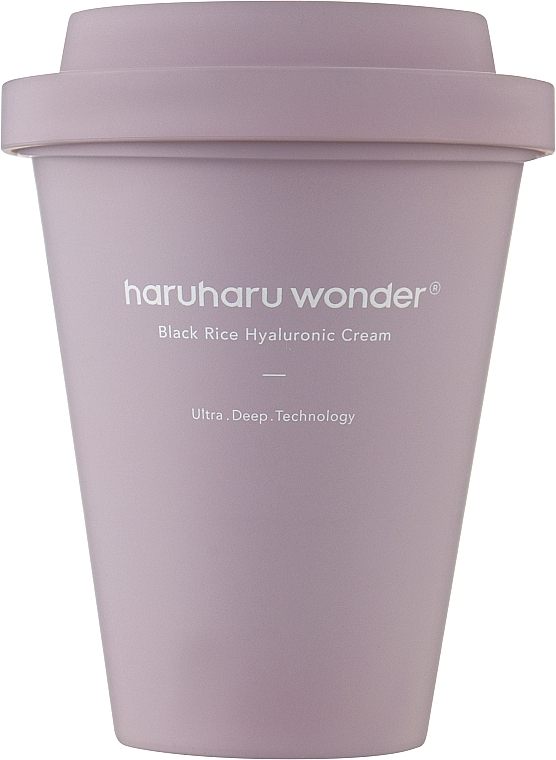 Гіалуроновий крем з екстрактом чорного рису - Haruharu Wonder Black Rice Hyaluronic Cream — фото N3