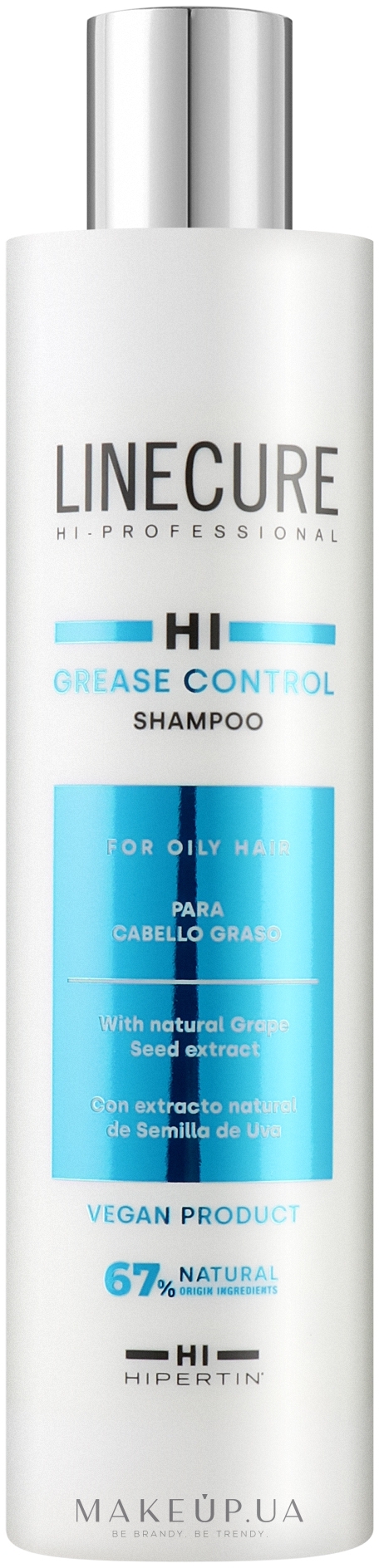 Шампунь для жирных волос - Hipertin Linecure Vegan Grease Control Shampoo — фото 300ml