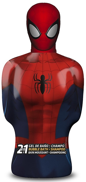Гель для душа «Человек-паук» - Marvel Spiderman 3 in 1 Shampoo Conditioner & Shower Gel — фото N1