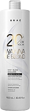 Парфумерія, косметика Окисник із колагеном та живильними оліями 6% - Brae Wanna Be Blond Shiny-Blond Developer Ox 20 Vol. 6%