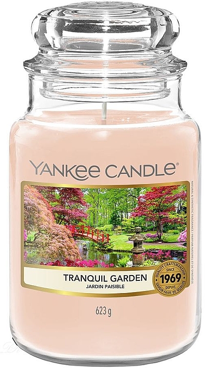 Ароматична свічка у банці - Yankee Candle Tranquil Garden Candle — фото N4