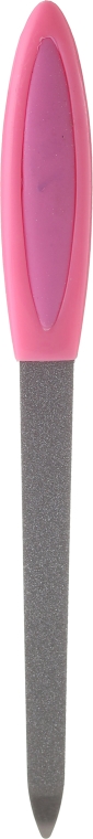 Пилочка сапфировая для ногтей 15см, 77111, розовая - Top Choice — фото N1