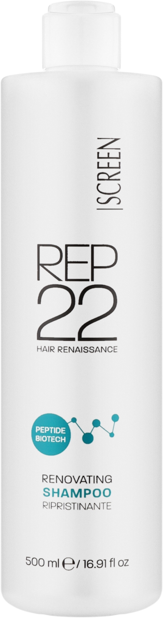 Шампунь для волос - Screen Rep 22 Renovating Shampoo — фото 500ml