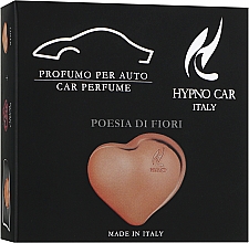 Парфумерія, косметика Hypno Casa Poesia Di Fiori - Ароматизатор-кліпса "Серце"