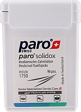 Парфумерія, косметика Медичні двосторонні зубочистки - Paro Swiss Solidox