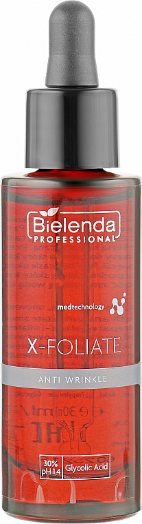 Сыворотка против морщин для зрелой кожи - Bielenda Professional X-Foliate Anti-Wrinkle Serum — фото N1