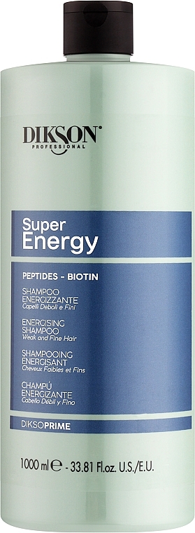 Шампунь против выпадения, для активизации роста волос - Dikson Prime Super Energy Shampoo Intencive Energising — фото N2
