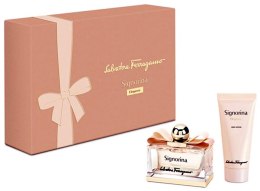 Парфумерія, косметика Salvatore Ferragamo Signorina Eleganza - Набір (edp/50ml + b/lot/100ml)