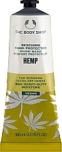 Захисний крем для рук з олією насіння коноплі - The Body Shop Hemp — фото N2