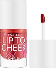 Парфумерія, косметика Тінт для губ та щік - Pastel Lip To Cheek Tint