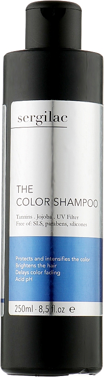 Шампунь для окрашенных волос - Sergilac The Color Shampoo — фото N1