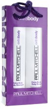 Духи, Парфюмерия, косметика Набор - Paul Mitchell Extra Body Bonus Bag (shm/300ml + cond/300ml + bag)