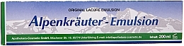 Альпийская травяная охлаждающая мазь для снятия боли в мышцах и суставах - Alpenkrauter Lacure Original Emusion — фото N2