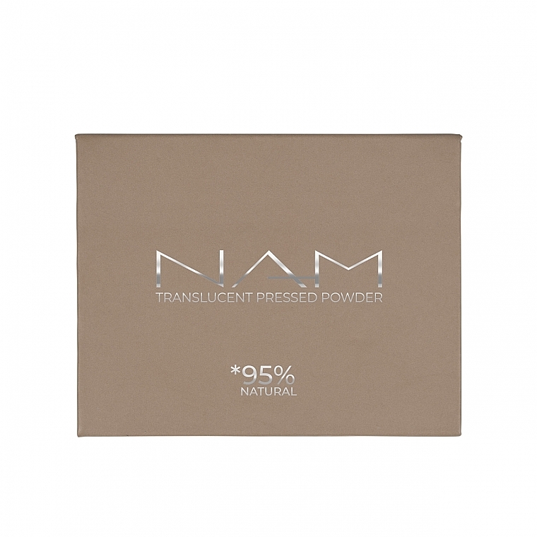 Прозрачная прессованная пудра для лица - NAM Translucent Face Pressed Powder — фото N3