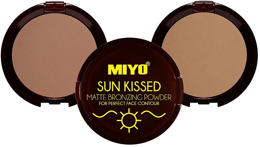 Пудра бронзирующая - Miyo Sun Kissed Matt Bronzing Powder — фото N3