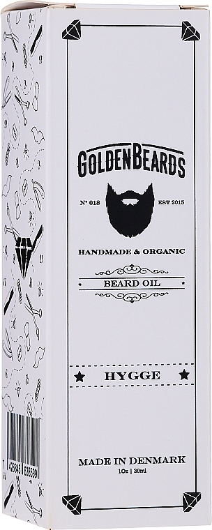 Олія для бороди "Hygge" - Golden Beards Beard Oil — фото N2