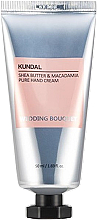 Крем для рук "Wedding Bouquet" - Kundal Shea Butter & Macadamia Pure Hand Cream — фото N1