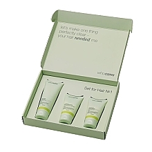 Духи, Парфюмерия, косметика Набор - Who Cares Set For Hair №1 (shm/200ml + h/cond/100ml + h/mask/100ml)