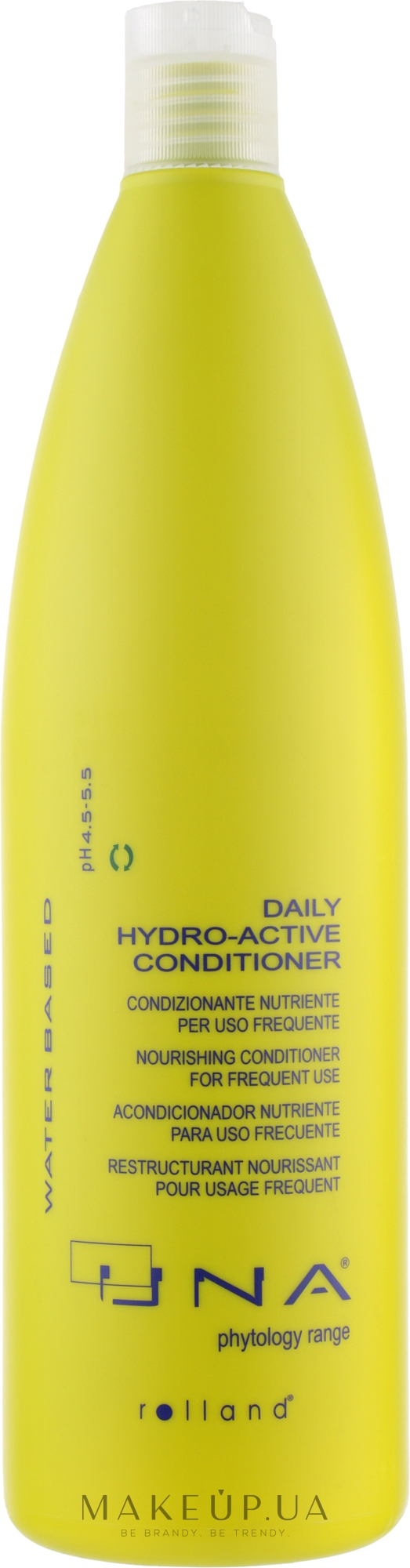 Кондиционер гидровосстанавливающий для всех типов волос - Una Daily Hydro-Active Conditioner — фото 1000ml